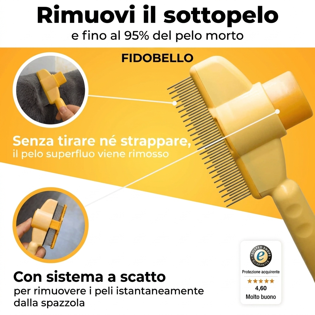 Spazzola Fidobello - Il best-seller